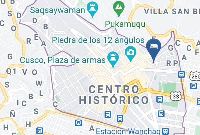 Amaru Colonial Hotel Map