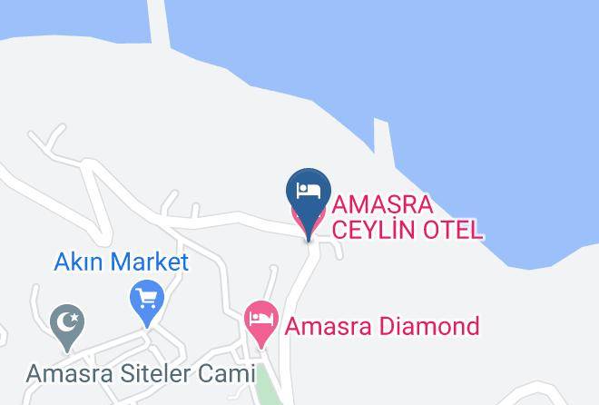 Amasra - Amasra Ceylin Otel Maps