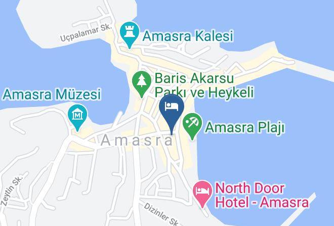 Amasra - Amasra Ogretmenevi Maps