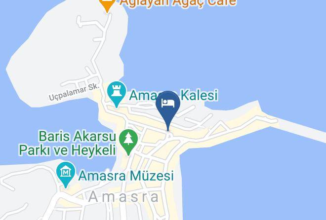 Amasra - Amasra Ozyurt Hotel Maps