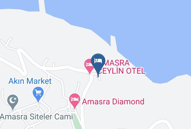 Amasra - Amasra Sunrise Otel Maps