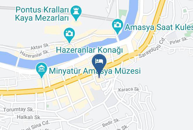 Amasya Dere Kocacik - Tashan Otel Maps