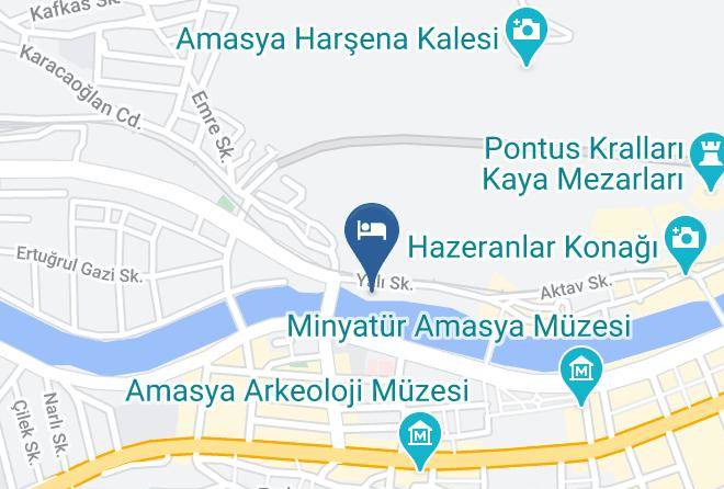Amasya Hatuniye - Amasya Tesup Konak Butik Otel Maps