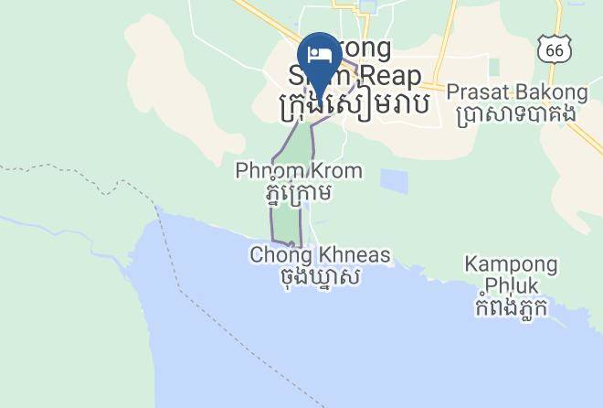 Amatao Tropical Residence Karte - Siem Reap - Siem Reab Town