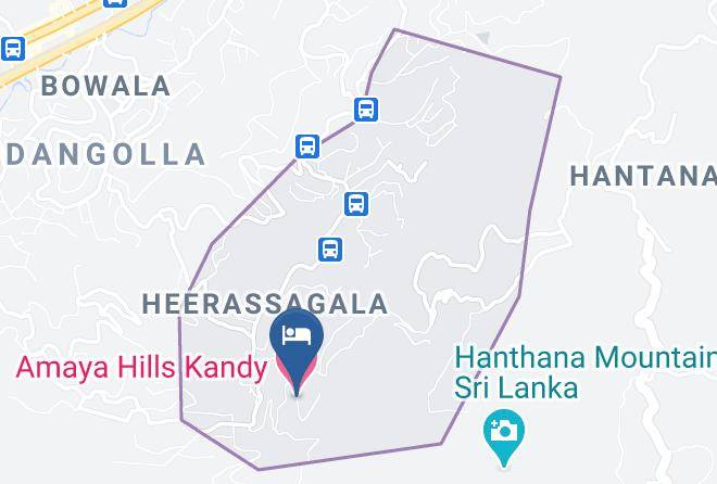 Kandy - Amaya Hills Kandy Maps