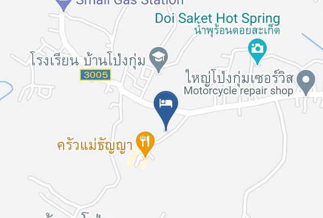 Amphoe Doi Saket - Amayen Sanctuary Maps