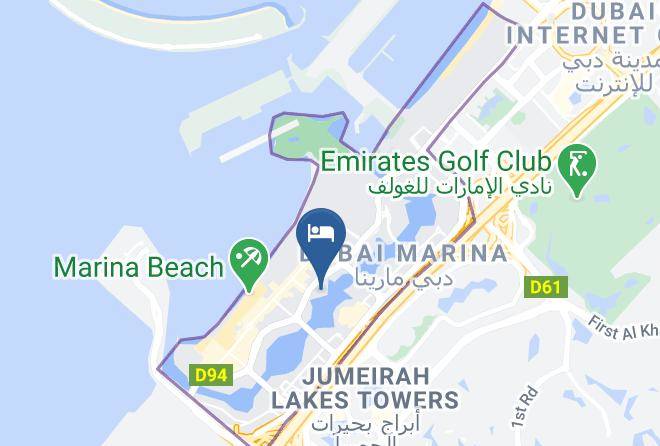 Dubai - Amazing 1br With Dubai Marina & Sea View Maps