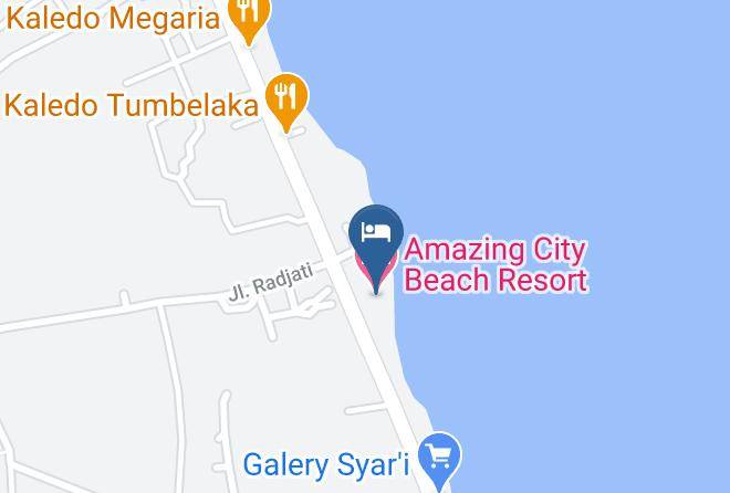 Kota Palu - Amazing City Beach Resort Maps