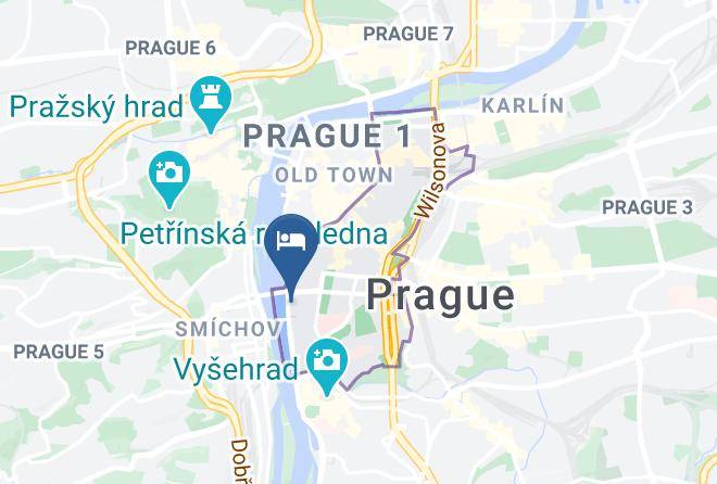 Prague - Amazing Prague Trojanova 1 Hotel Maps