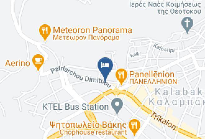 Trikala - Amazing Retreat With Stunning Views Of Meteora Maps