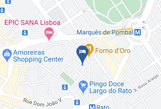 Lisbon - Amazonia Lisboa Hotel Maps