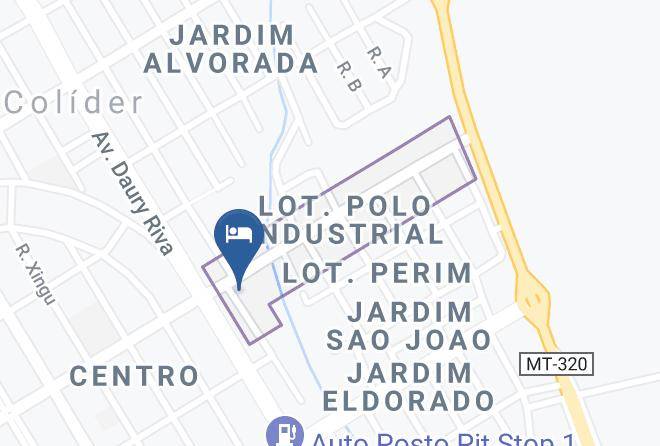 Colider - Amazonia Hotel Maps