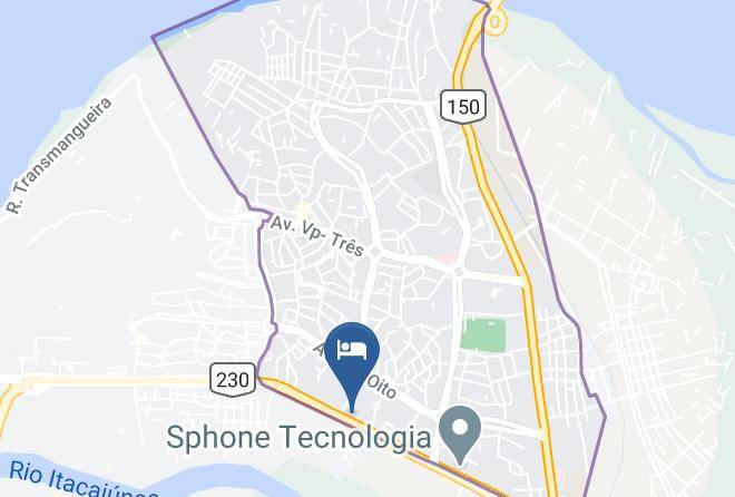 Amazonia Palace Hotel Map