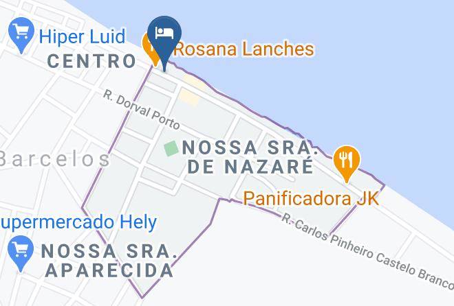 Barcelos - Amazonita Hotel Maps