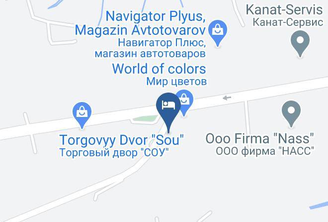 Stavropol - Amazonka Sauna Otel' Maps
