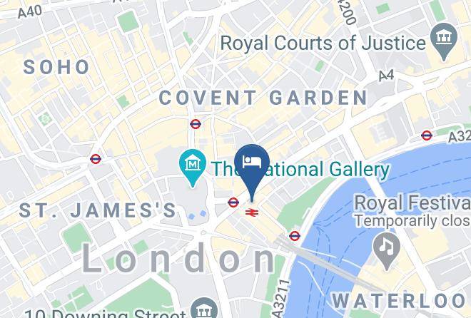 London - Amba Hotel Charing Cross Maps