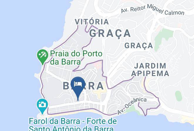 Salvador - Ambar Pousada Maps