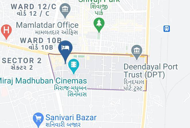 Gandhidham - Ambar Sarovar Portico Maps