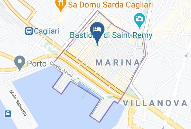 Cagliari - L'ambasciata Hotel De Charme Maps