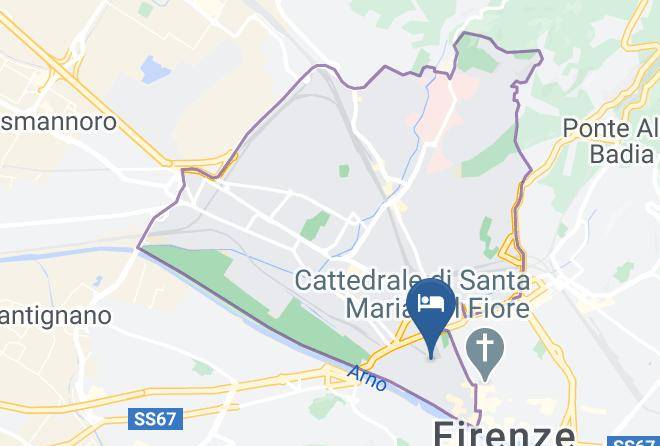 Ambasciatori Hotel Florence Map