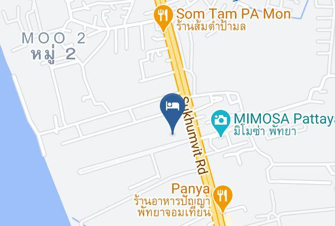 Amphoe Sattahip - Ambassador City Jomtien Ocean Wing Maps