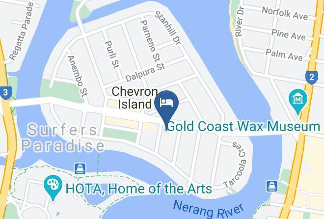 Gold Coast - Ambassador Holiday Units Maps