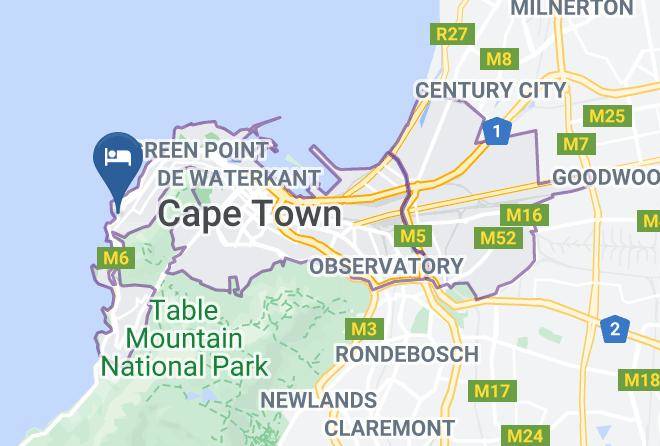 City Of Cape Town - Ambassador Hotel And Executive Suites Maps