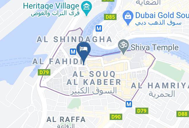 Dubai - Ambassador Hotel Maps