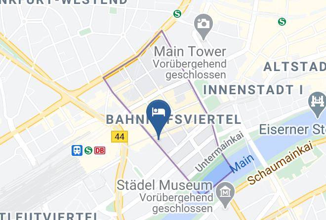 Frankfurt Am Main - Ibis Styles Frankfurt City Maps