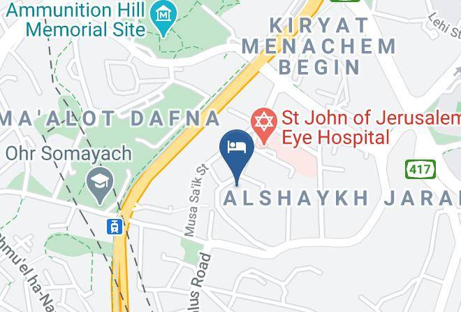 East Jerusalem - Ambassador Hotel Jerusalem Maps