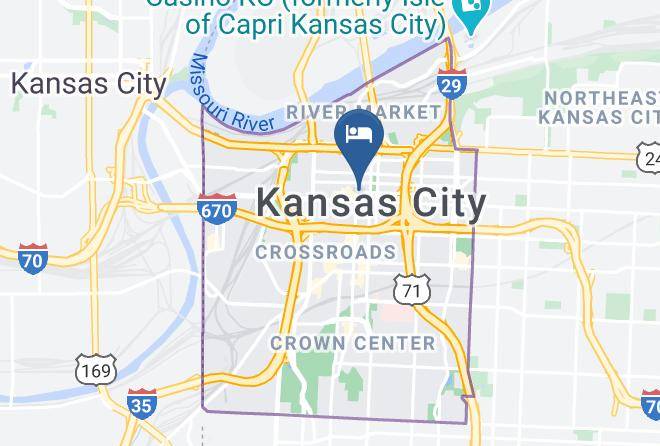 Ambassador Hotel Kansas City Autograph Collection Map