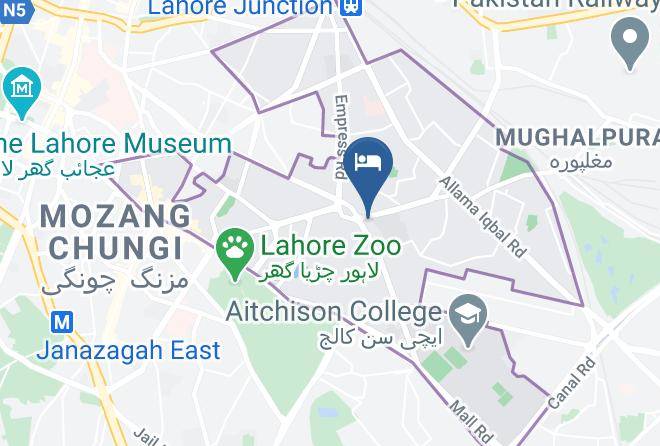 Islamabad - Ambassador Hotel Lahore Pakistan Maps