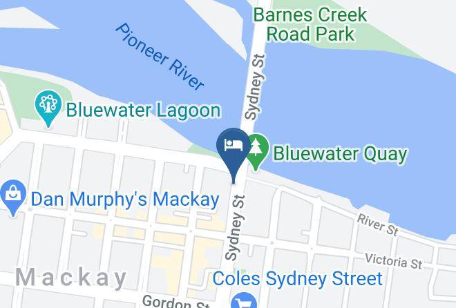 Mackay - Ambassador Hotel Maps