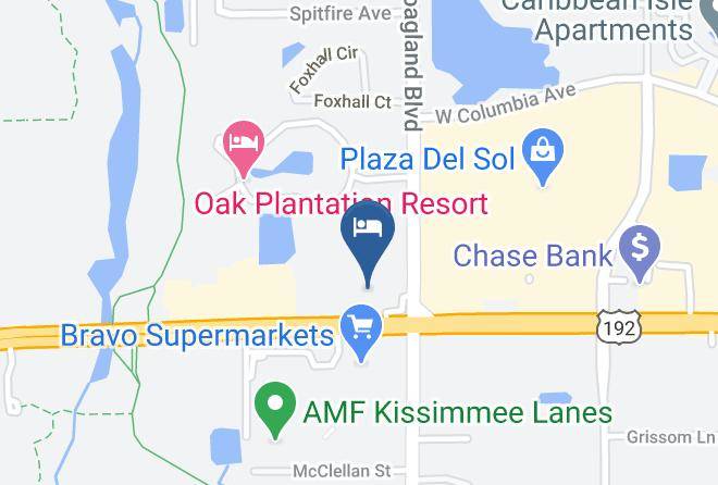 Osceola - Ambassador Inn Maps