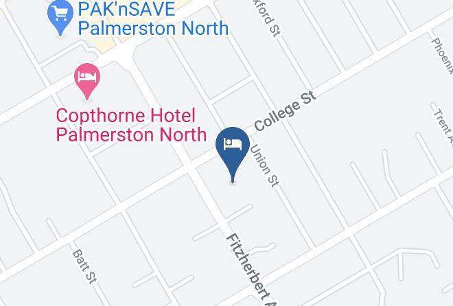Palmerston North - Ambassador Motel Maps