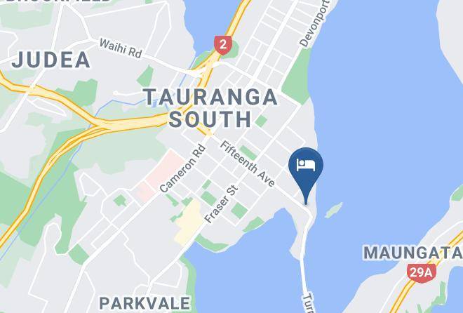 Tauranga - Ambassador Motor Inn Maps