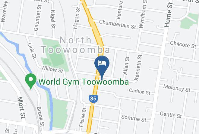 Toowoomba - Best Western Plus Ambassador On Ruthven Maps