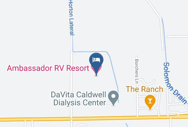 Canyon - Ambassador Rv Resort Maps