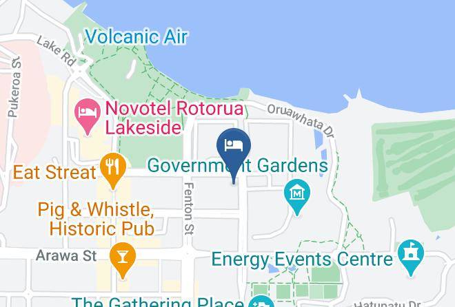 Rotorua - Ambassador Thermal Motel Maps