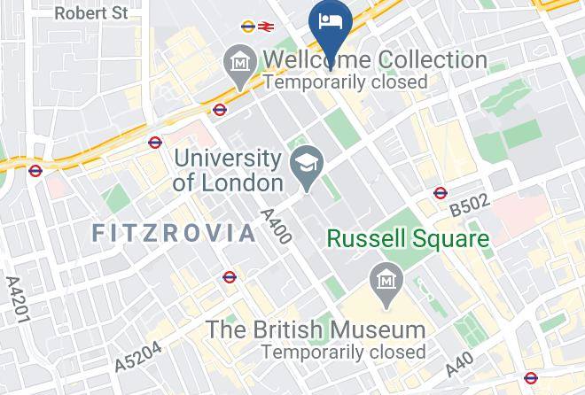 London - Ambassadors Bloomsbury Hotel Maps