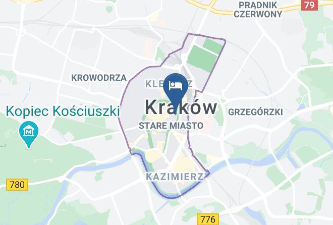 Cracow - Amber Design Residence Maps