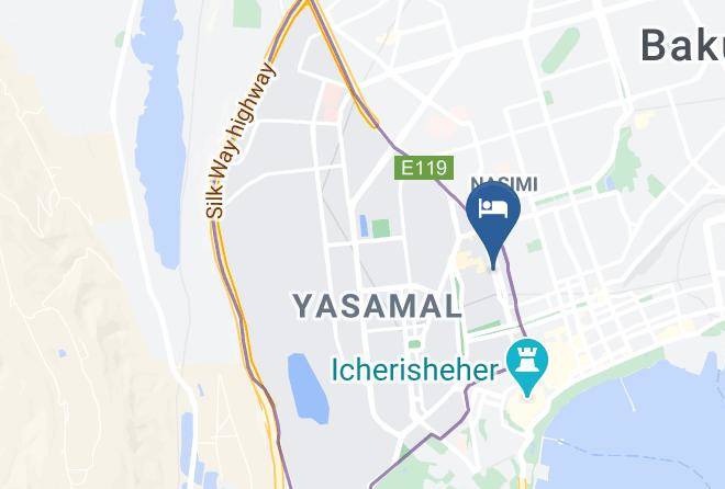 Baki - Amber Hotel Maps