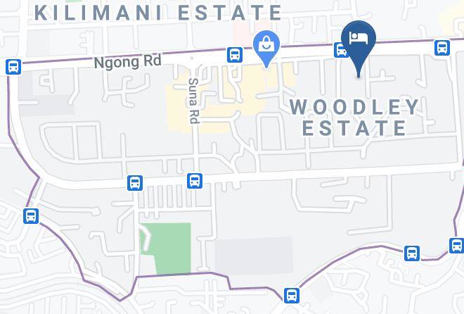 Nairobi - Amber Hotel Maps