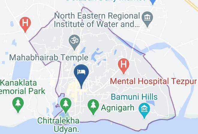 Tezpur - Amber Hotel Maps