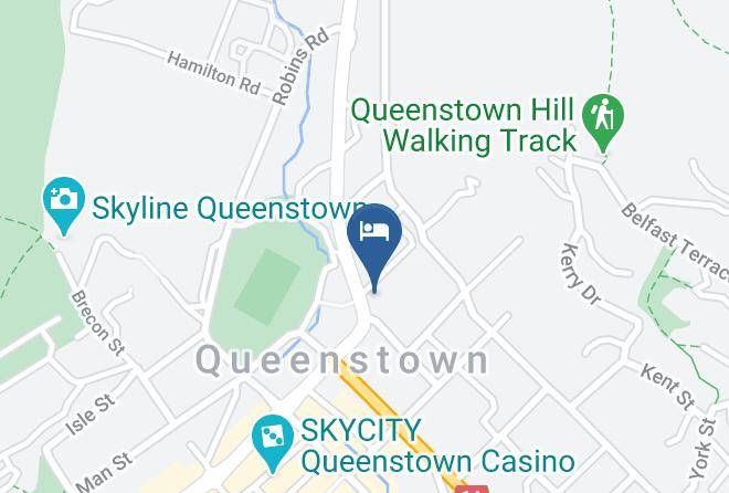 Queenstown Lakes - Amber Lodge Motel Maps