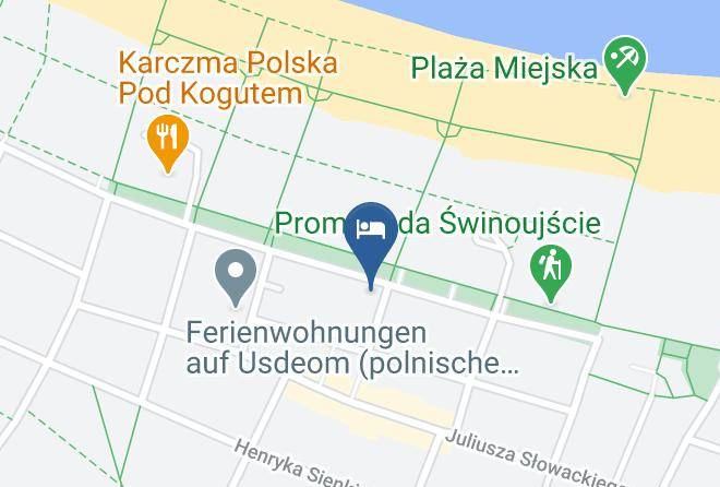 Swinoujscie - Amber Spa Swinoujscie S A Maps