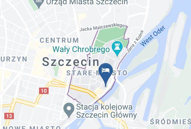 Szczecin - Amber Suite Przystanek Szczecin Maps