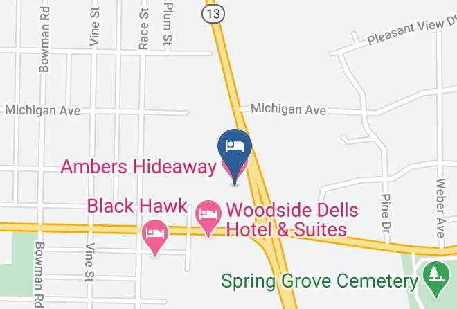 Columbia - Ambers Hideaway Maps