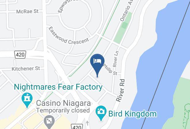 Niagara - Ambiance By The Falls Bed And Breakfast Maps