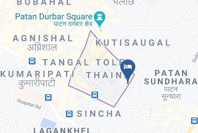 Kathmandu - Ambience Guest House Maps